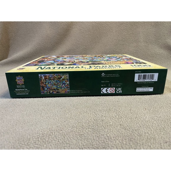MasterPieces National Parks of America 1000 Piece Jigsaw Puzzle - Picture 4 of 6